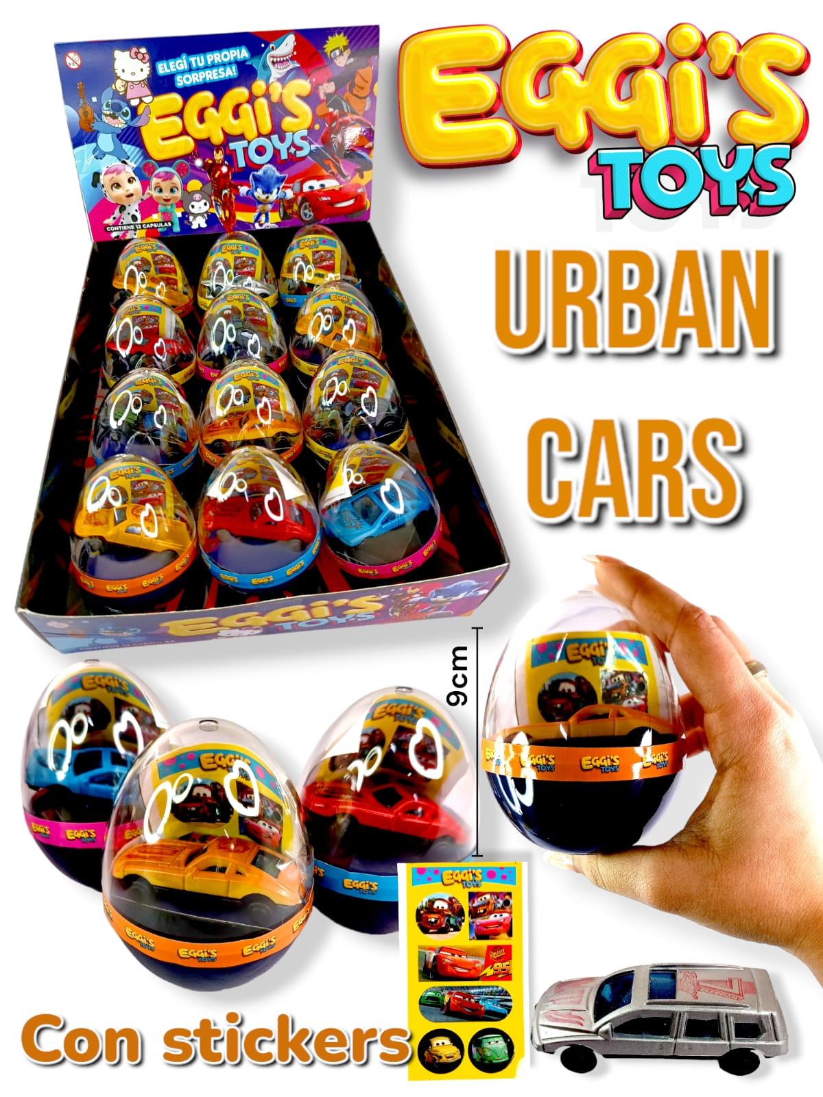 EGGIS ( Urban Cars) Con Stickers 9cm